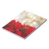 Bloc-note Noël Poinsettia (Tourné)
