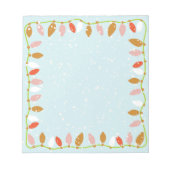 Bloc-note Noël rétro (Devant)