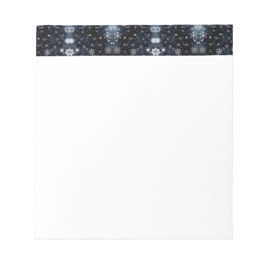 Bloc-note Noël SlipperyJoe de différentes tailles (Devant)