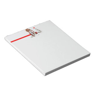 Bloc-note Noël SlipperyJoe présente sexy rouge star vacances