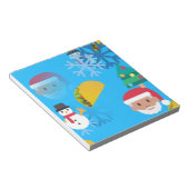 Bloc-note noël taco emoji (Incliné)
