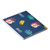 Bloc-note noël taco emoji (Incliné)