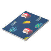 Bloc-note noël taco emoji (Tourné)