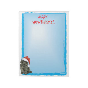 Bloc-note Noël Terre-Neuve
