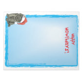 Bloc-note Noël Terre-Neuve (Devant)