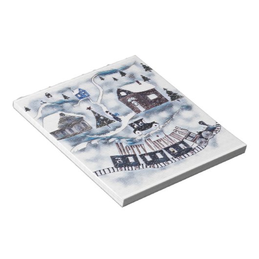 Bloc-note Noël, Vintage (Incliné)