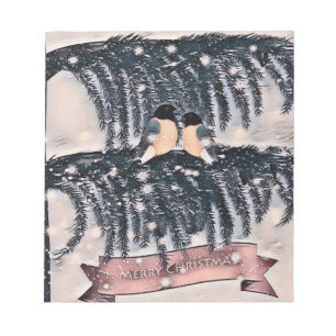 Bloc-note Noël, Vintage