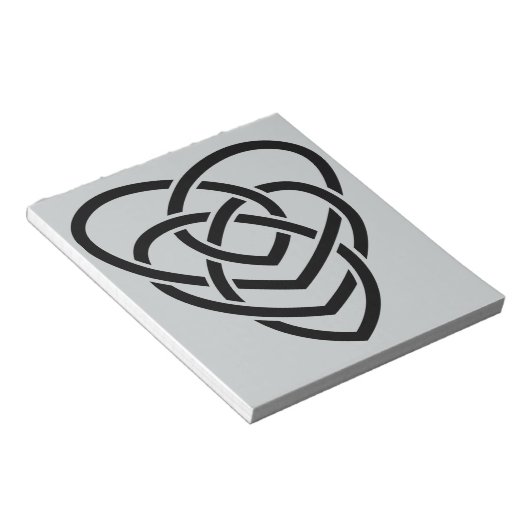 Bloc-note Noeud de maternité celtique (Incliné)