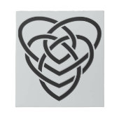 Bloc-note Noeud de maternité celtique (Devant)