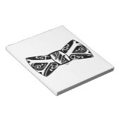 Bloc-note Noeud papillon noir et blanc (Incliné)