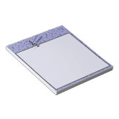 Bloc-note Noir et Musical Periwinkle personnalisé (Incliné)