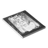 Bloc-note noir une couleur si heureuse (Incliné)