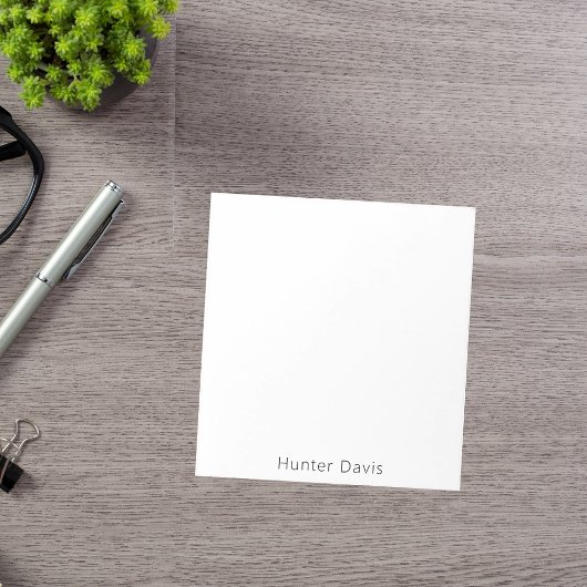 Bloc-note Nom de la couleur de marque