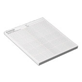Bloc-note Nom de la société commerciale Date du projet Graph (Incliné)