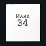 Bloc-note nom de l'équipe ajouter nom du joueur date sports<br><div class="desc">conception</div>