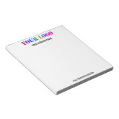 Bloc-note Nom de logo personnalisé Site Web Promotionnel Per (Incliné)