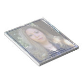 Bloc-note Nom et Modèle photo personnalisés (Incliné)