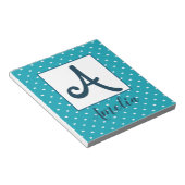 Bloc-note Nom personnalisé (Incliné)