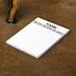 Bloc-note Nom Personnalisé L'Homme Le Mythe La Légende<br><div class="desc">Nom Personnalisé L'Homme Le Mythe La Légende</div>