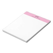 Bloc-note Nom personnalisé Papeterie professionnelle d'entre (Tourné)