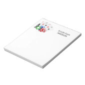 Bloc-note Nom personnalisé Poker / Casino (Tourné)