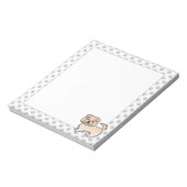 Bloc-note Norfolk Terrier Blé Chien de Dessin Animé Mignon (Tourné)