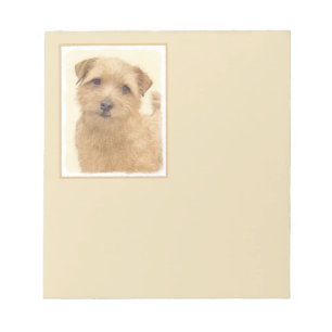 Bloc-note Norfolk Terrier Peinture - Art Chien original