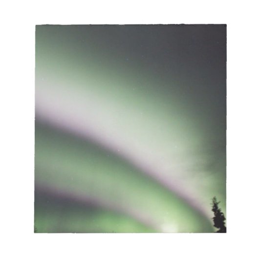 Bloc-note Northern Lights Alaska (Devant)