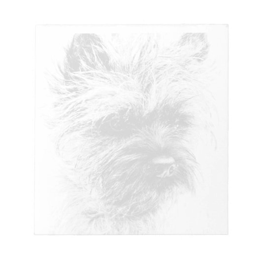 Bloc-note Norwich Terrier (Devant)