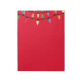 Bloc-note Nota Lumières Pad-Christmas (Tourné)