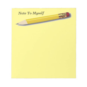 Bloc-note Note à moi-même