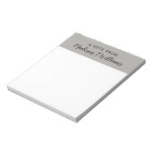 Bloc-note Note de (Tourné)