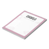 Bloc-note Note de Mitzvah personnalisée (Tourné)