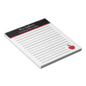 Bloc-note Note Du Professeur | Apple Elémentaire (Incliné)