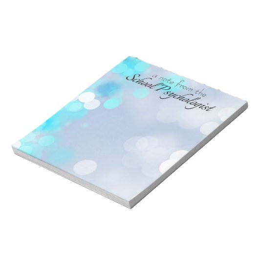 Bloc-note Note du psychologue scolaire (bloc-notes) (Tourné)