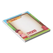 Bloc-note Note Mitzvah | Mitzvah Tzetel | Personnalisé (Incliné)