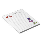 Bloc-note Note Numéro de série quatre (Incliné)