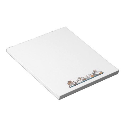 Bloc-note Note Pad avec Cochons (Incliné)