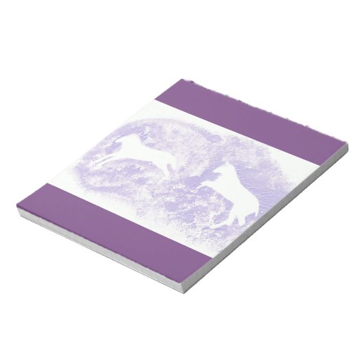 Bloc-note Note Pad avec conception de cheval (Tourné)