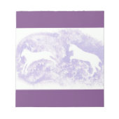Bloc-note Note Pad avec conception de cheval (Devant)