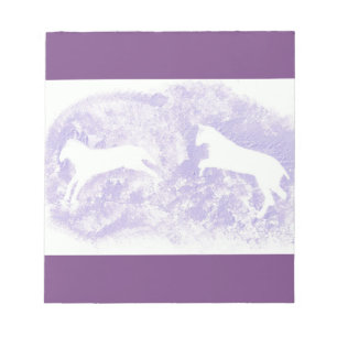 Bloc-note Note Pad avec conception de cheval