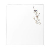 Bloc-note Note Pad avec des Wens Bleus (Devant)