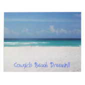 Bloc-note Note pad Cowgirls Beach Dreemin! ! (Devant)