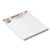 Bloc-note Note Pad pour Mission Hope (Incliné)