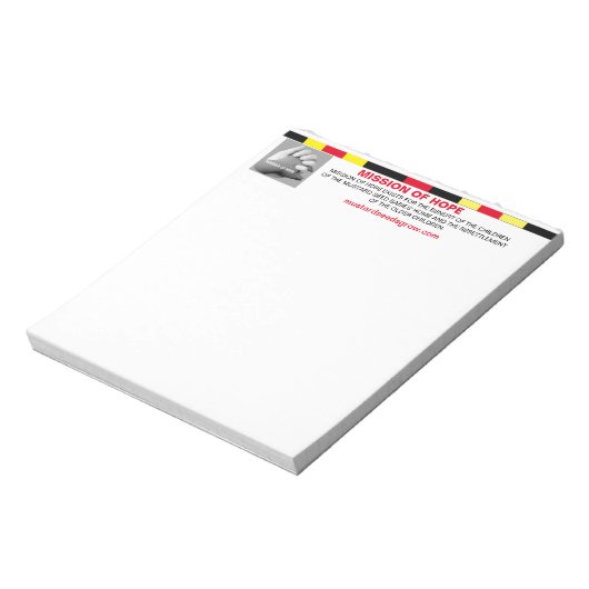 Bloc-note Note Pad pour Mission Hope (Tourné)