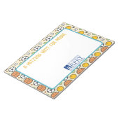 Bloc-note Note personnalisée Mitzvah - Sports (Incliné)