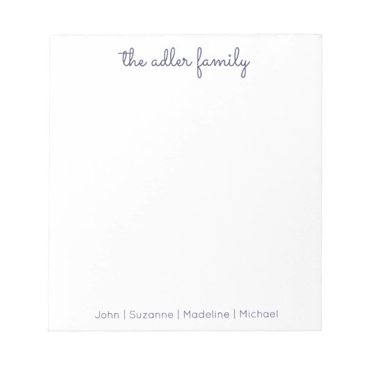 Bloc-note Notepad (Devant)