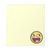 Bloc-note Notepad Awesome Face (Devant)