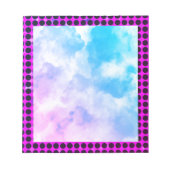Bloc-note Notepad colorés pour points modernes (Devant)