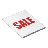 BLOC-NOTE NOTEPAD DE VENTE (Incliné)